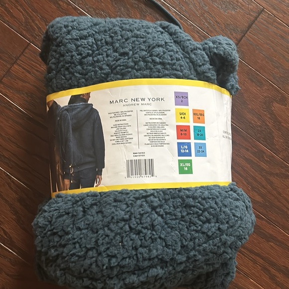 Marc New York Fleece Zip Jacket - Picture 2 of 3